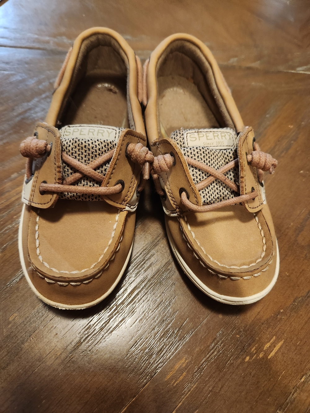 Sperry Kids Brown Leather Boat Shoes Size 12m Boys Size 12 Toddler